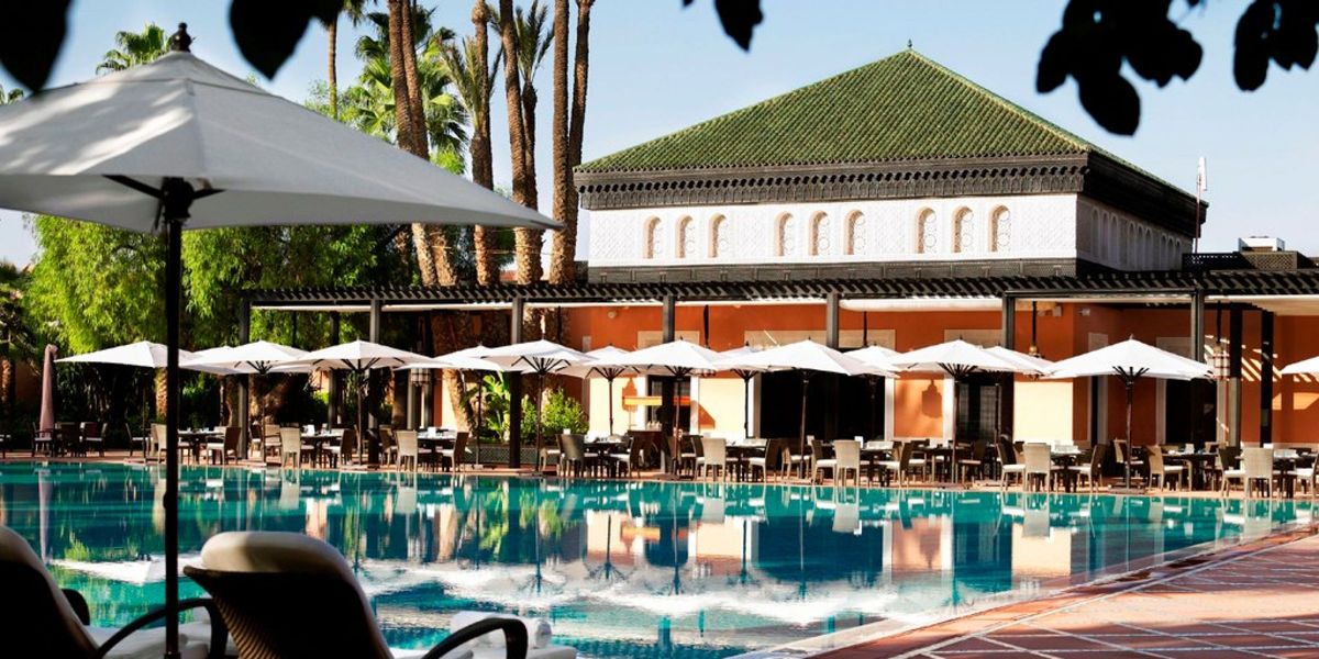 La Mamounia exterior pool